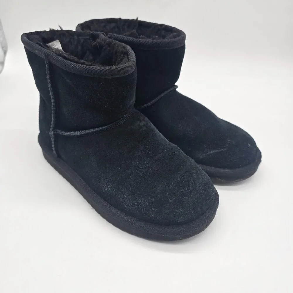 UGG Koolaburra Girls Mini Boots Black Size 13